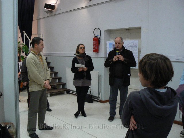 P1210365.JPG - Discours d'Alain Fillola, Maire de Balma,  et de Christine Barbier, adjointe chargée de l'Agenda 21